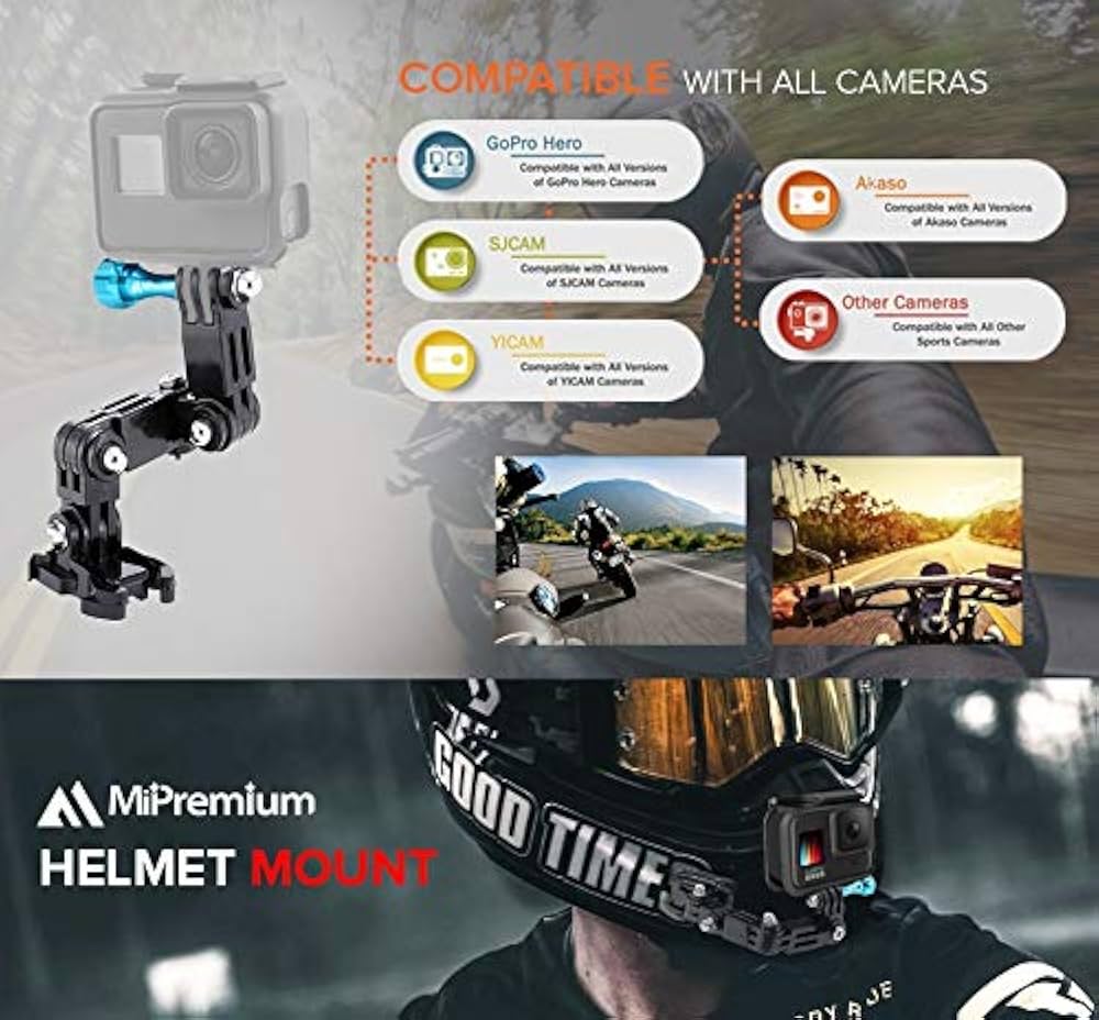GoPro - hiro CycleMount GoPro Hero Motorcycle Mirror Mount ZX6R ZX636